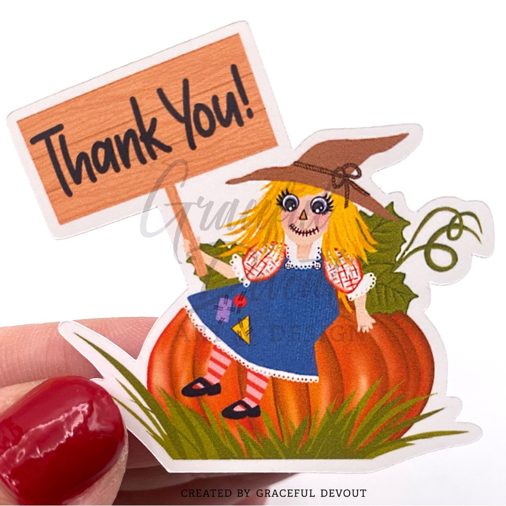 Thank You!- 2" (inches) (96ct.) Stickers - Picture 4 of 4